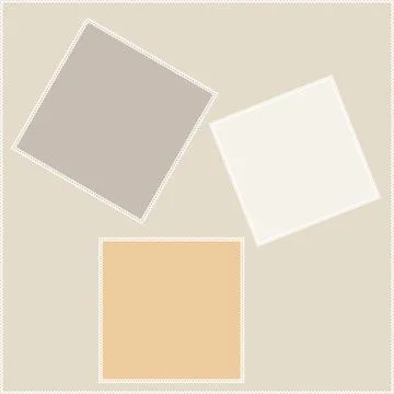 Seamless pattern on a square background - patchwork quilt. Design element. 스톡 일러스트