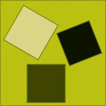 Seamless pattern on a square background - patchwork quilt. Design element. Stock Illustration