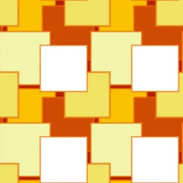 Seamless pattern on a square background - patchwork quilt. Design element. 스톡 일러스트