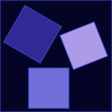 Seamless pattern on a square background - patchwork quilt. Design element. Stock Illustration