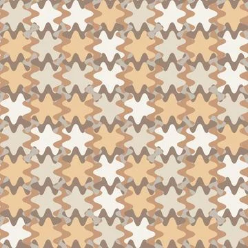 A seamless pattern on a square background is a patchwork mat made of differen Stock Illustration
