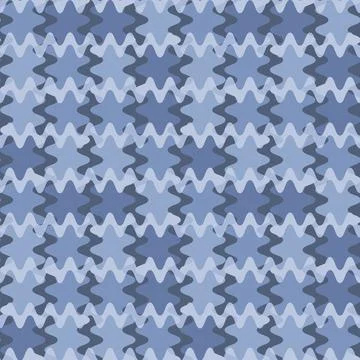 A seamless pattern on a square background is a patchwork mat made of differen 库存插图