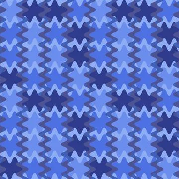 A seamless pattern on a square background is a patchwork mat made of differen Stock Illustration