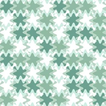 A seamless pattern on a square background is a patchwork mat made of differen 库存插图