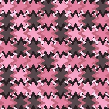 A seamless pattern on a square background is a patchwork mat made of differen Stockillustratie