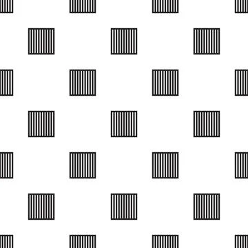 Seamless pattern square geometric shape design of abstract texture background Illustrazione stock