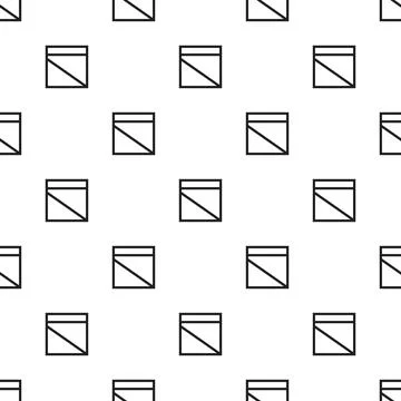 Seamless pattern square geometric shape design of abstract texture background Illustrazione stock