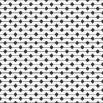 Seamless Pattern of Square, Vector Seamless Geometry Pattern for Postcards, w 스톡 일러스트