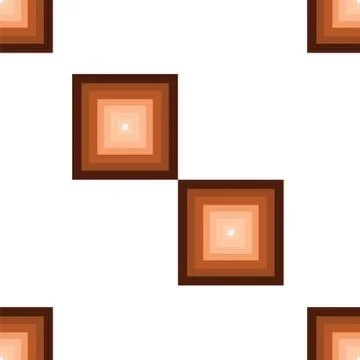 Seamless pattern with squares in brown colors vector Stock Illustration