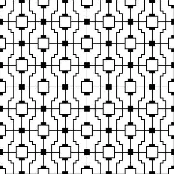Seamless pattern with squares crossing. linear mesh pattern. grid texture. Stock Illustration