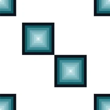 Seamless pattern with squares in dark blue colors vector Stock Illustration