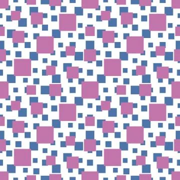 Seamless pattern with squares Stock Illustration