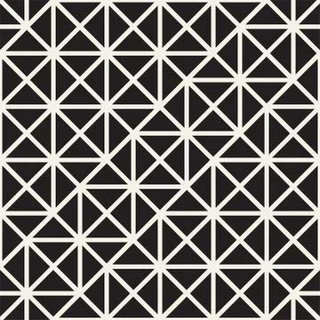 Seamless Pattern Squares. Vector Abstract Background. Stylish Geometric Lin.. Stock Illustration