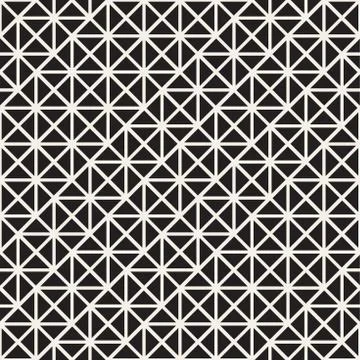Seamless Pattern Squares. Vector Abstract Background. Stylish Geometric Lin.. Stock Illustration