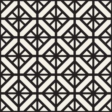 Seamless Pattern With Squares. Vector Stylish Geometric Linear Structure 스톡 일러스트