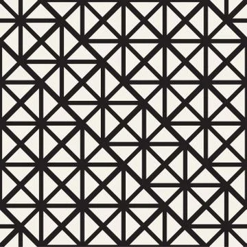 Seamless Pattern With Squares. Vector Stylish Geometric Linear Structure 스톡 일러스트