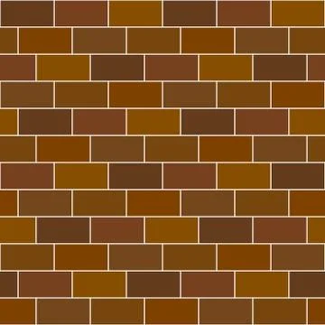 Seamless pattern stack bond or running bond brick tile Illustrazione stock