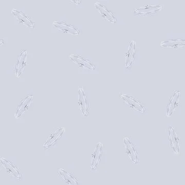 Seamless pattern stackable bracelet silver cartoon vector Stock Illustration