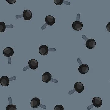 Seamless pattern stage mic microphone music cartoon vector Stock Illustration