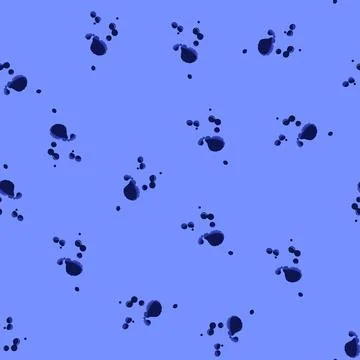 Seamless pattern stain ballpoint pen splatter cartoon vector イラスト素材