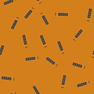 Seamless pattern stairs step ladder safety cartoon vector Stock Illustration