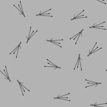 Seamless pattern stand phone tripod cartoon vector Illustrazione stock