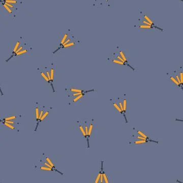 Seamless pattern stand tripod camera cartoon vector Stock Illustration