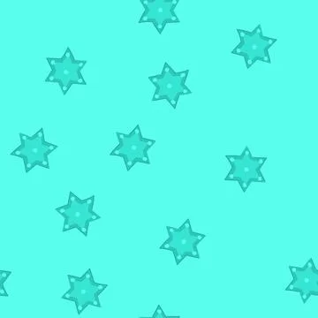 Seamless pattern star of david symbol on a white background イラスト素材