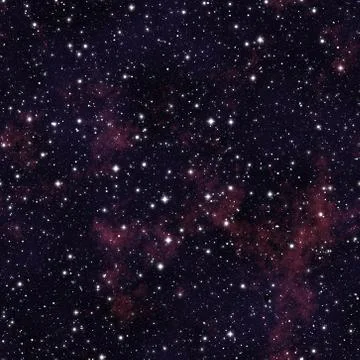 Seamless  pattern   of starry sky Stock Illustration
