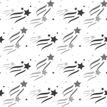 Seamless pattern with stars background, vector illustration EPS10 Stock Illustration