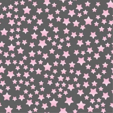 Seamless pattern with stars Stock Illustration