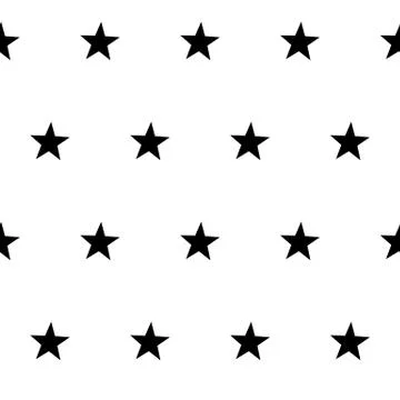 Seamless pattern with stars Stock Illustration