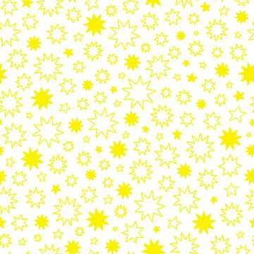 Seamless pattern with stars. Stock-Illustration
