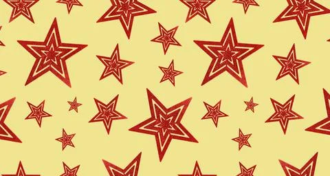 Seamless pattern with stars. Print for textiles. Stock Illustration