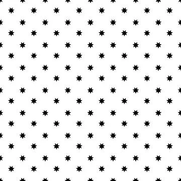 Seamless pattern with stars. Vector illustration. Illustrazione stock