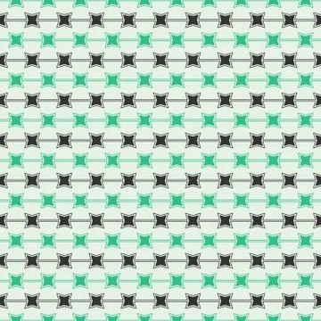 Seamless Pattern of Stars, Vector Seamless Geometry Pattern for Postcards, wa 库存插图