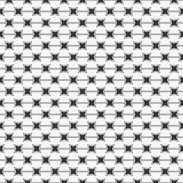 Seamless Pattern of Stars, Vector Seamless Geometry Pattern for Postcards, wa Stockillustratie