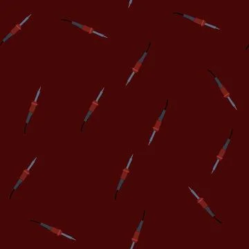 Seamless pattern station soldering iron cartoon vector 스톡 일러스트