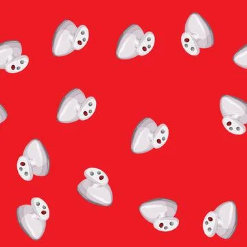 Seamless pattern steam iron laundry cartoon vector Stock Illustration