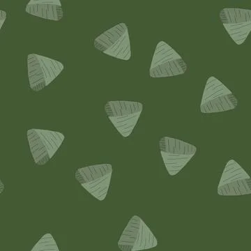 Seamless pattern steamed sticky rice dumpling zongzi for dragon boat festival Stock Illustration