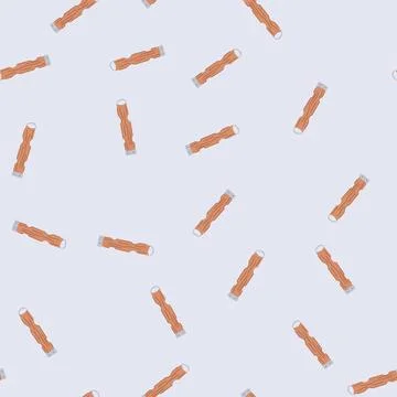 Seamless pattern steel coconut scraper tool cartoon vector 스톡 일러스트