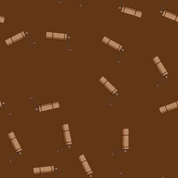 Seamless pattern steel manual coffee grinder cartoon vector Stock Illustration