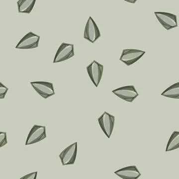 Seamless pattern steel medieval shield cartoon vector Stock Illustration