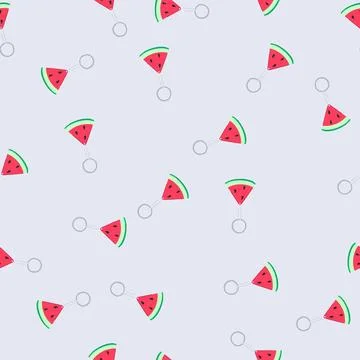 Seamless pattern steel ring keychain cartoon vector Illustrazione stock