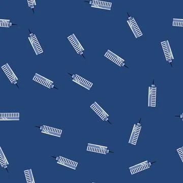 Seamless pattern steel skyscraper cartoon vector Stock Illustration