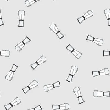 Seamless pattern steel spice grinder cartoon vector 스톡 일러스트
