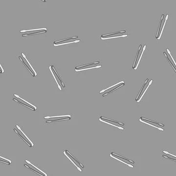 Seamless pattern steel sugar cube tongs cartoon vector Stockillustratie