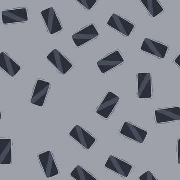 Seamless pattern stemless electronic translator cartoon vector Stock Illustration