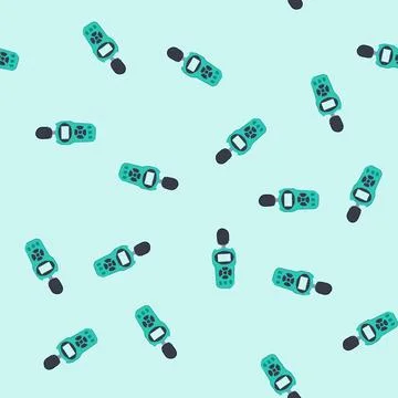 Seamless pattern stemware noise level meter cartoon vector Stock Illustration