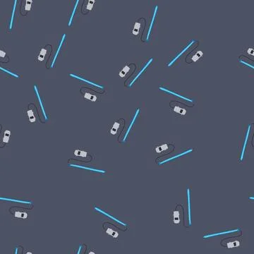 Seamless pattern stemware soil moisture sensor cartoon vector Stock Illustration